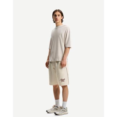 Bershka Technical Jogger Bermuda Shorts Men Xl Sand