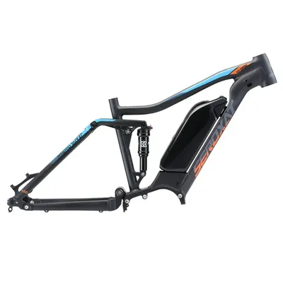 Mountain Bike Frame AM 27.5 29er MTB DH Aluminum alloy Hybrid Bike Rear Shock 150mm E-bike Motor 1000W