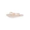 Zehentrenner CALVIN KLEIN JEANS "THONG+ TPU METALLIC", Damen, Gr. 39, rosa (rosegoldfarben), Synthetik, metallic, Basic, Schuhe, Sommerschuh, Badeschuh, Schlappen, Strandschuh mit Zehensteg