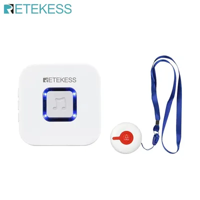 Retekess TH102 Medica Caregiver Pager Nurse Call Alert System Patient Help Hospital Grade Wireless