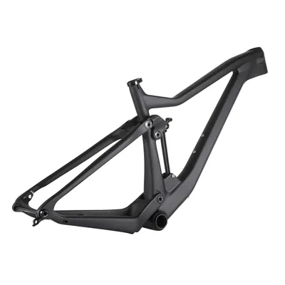Spcycle 29er Carbon-Vollfederungsrahmen für Reisen, 100 mm, 148 x 12 mm, Boost-Dual-Suspension-Mountainbike-Rahmen