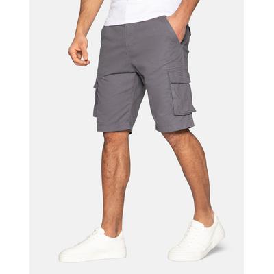 Threadbare Men's Charcoal Grey Cargo Shorts