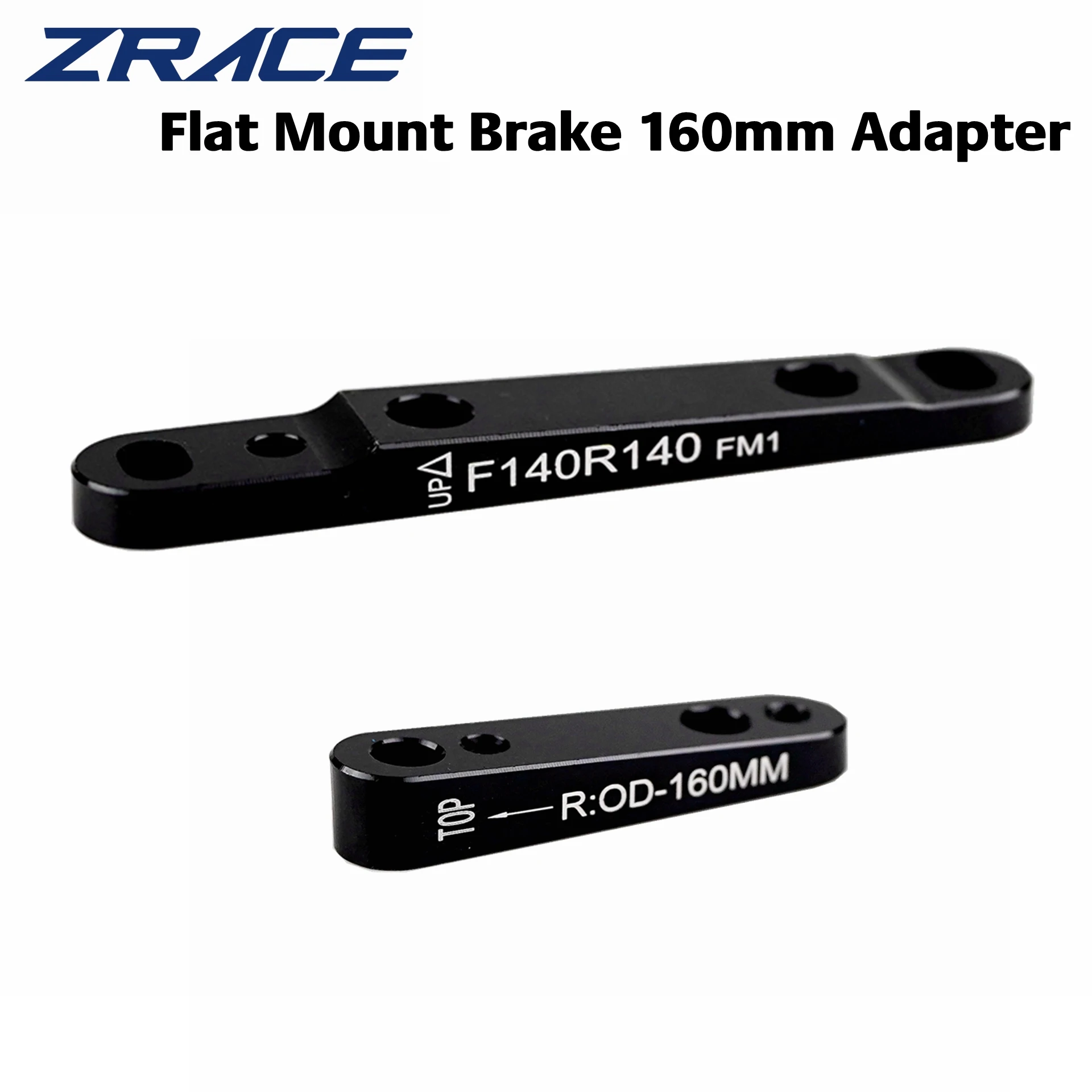 ZRACE Rennrad-Scheibenbremse, Flat-Mount-Bremse, 140–160 mm Adapter, vorne 140/160 mm Adapter, hinten 160 mm Adapter Image