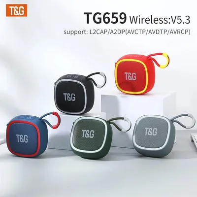 TG659 Mini Wireless Power Lautsprecher IPX4 wasserdicht, TWS, klein und niedlich, Image