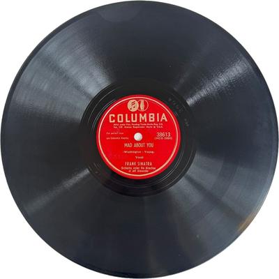 Columbia Media | Frank Sinatra - Mad About You / On The Island Of Stromboli - 38613 Columbia 10" | Color: Red | Size: 10"