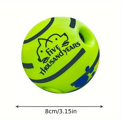 TEMU Pet Voice Ball Toy, Dog Iq Training Ball Toy, Without Battery Image