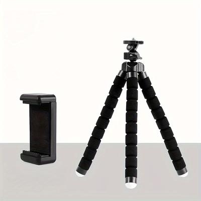 TEMU Octopus Tripod - Portable Handheld Gimbal, Flexible Octopus Tripod With 360° Rotation For Smartphone, Camera And Vlog Shooting - Desktop Photography Stand Image