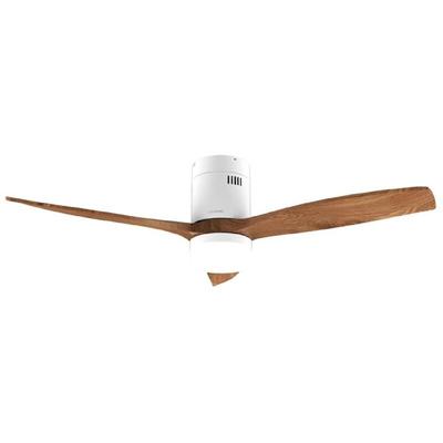 Cecotec - Deckenventilator mit Beleuchtung EnergySilence Aero 5600 Aqua WhiteDarkWood Connected Image