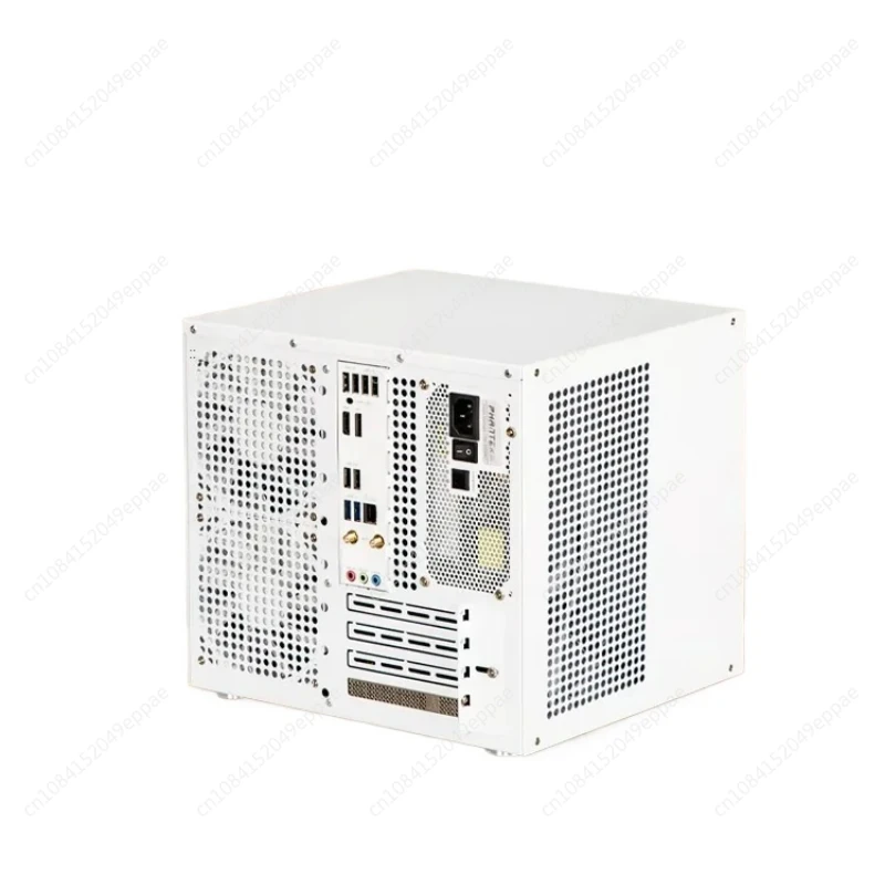 Schütze 8-Bay NAS-Gehäuse mit Rückwand, ATX-Netzteil, MATX-PCIe in voller Höhe, Qunhui AIO-Speicher, UNRAID Image