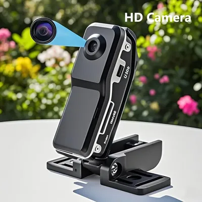Mini-HD-DV-Kamera, Körper-Camcorder, tragbare Halterung, Videoaufzeichnung, Nanny, Sicherheit, Sportwagen, DVR, Webcam, kleine Kamera für Zuhause und Büro