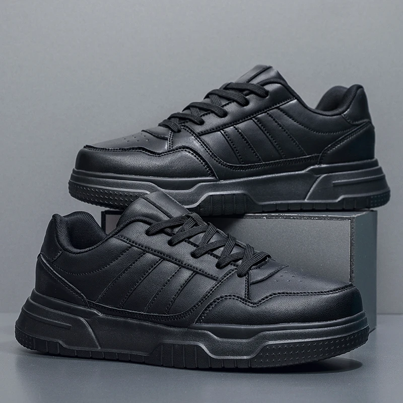 Plus Große Größe 50 51 52 Herren Leder Turnschuhe Casual Sport Schuhe Flache Skateboard Schuhe Heißer Verkauf Für Dropshipping