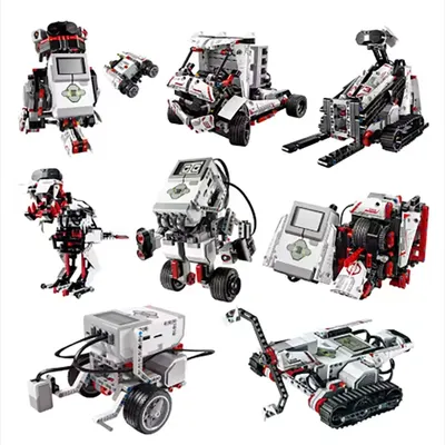 Neue EV3 Roboter Bausteine Modell Bildung Set STEM Kompatibel mit Legoes 45544 Core Set Robotik Programmierung Spielzeug Teile Image