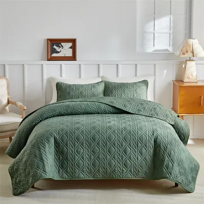 Queen Quilt Bedding Set Lightweight Quilts Queen King Coverlet, Summer Blanket, Soft Bedspreads Bed Coverlets with Pillow Shams
