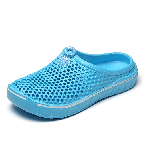 Sandalen für Herren und Damen Sommer Lochschuhe Liebhaber Neue Home Garten Strand Flache Hausschuhe Image