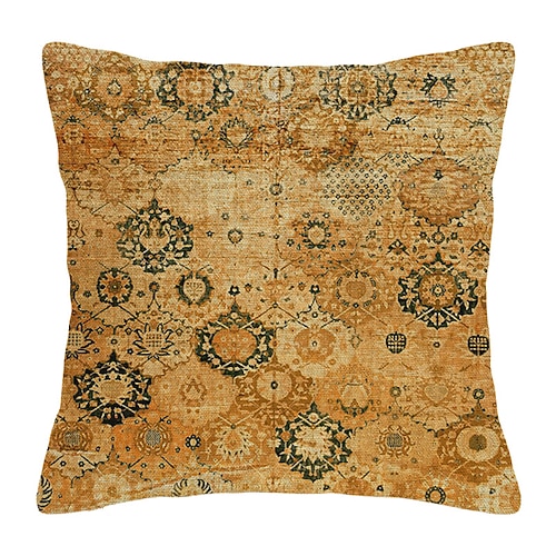 Ethisches vintage Dekorative Wurfkissenbezüge 1PC Südwestlicher weicher quadratischer Couchkissenbezug für Schlafzimmer Wohnzimmer Sofa Stuhl Image
