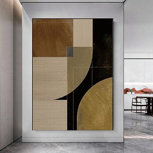 Wabi Sabi Kunstwerk handgemaltes Ölgemälde handgemalte moderne Ölgemälde Wandkunst 2er Set beige abstrakte Malerei auf Leinwand ein Paar beige Textur Wandkunst neutrale abstrakte Wandkunst Boho Image