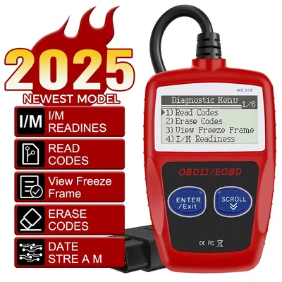 Car Diagnostic Tools OBD2 Code Reader Digital Display OBD 2 Scanner Multi Functional Fault Code