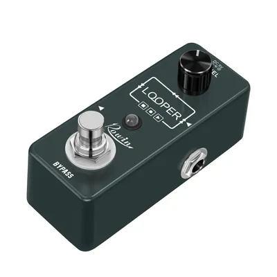 ROWIN LEF-332 Guitar Looper Pedal Digital Looper Effect Pedals For Electric Guitar Bass 10 Min