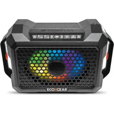 Outdoor Portable Bluetooth Speaker, 121dB Massive Sound, Waterproof and Drop Proof, with LED Party