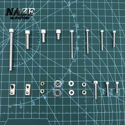 NAZE 3D ZeroG Mercury One.1 Upgrade Fasteners Kit For Creality Ender 5(Pro) /Ender 5 Plus Upgrade