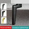 Pieds de Canapé en Métal pour Meubles de 12/15/18cm, Support observateur et Luxueux pour Meuble TV, Commode, Table Basse, 1 Pièce