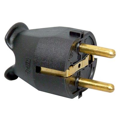 Kunststoff-Schutzkontakt-Stecker, ip 20 - Kopp Image