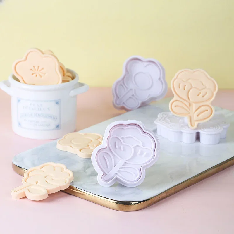 Cartoon Tier Blume Keksform Presse Keks Fondant verkörpert Keksform Cartoon Tier Küche Backwerk zeuge Image