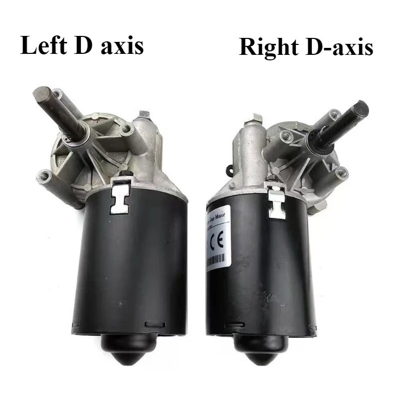 24 VDC Schneckengetriebe-Untersetzungsmotor mit hohem Drehmoment, 30 U/min, 50 U/min, 100 U/min, Schneckengetriebemotor, Wischer-Grill, Rolltor-Türmotor Image
