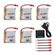 3,7 v 800mah lipo batterie für syma x21/x21w x26 drohnen batterie rc quadcopter ersatzteile zubehör 3,7 v rc spielzeug teile