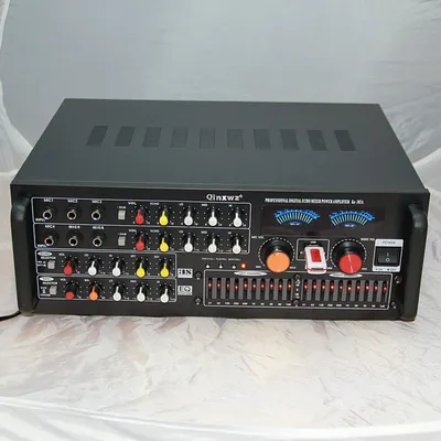 600 W 220 V 20-segment Mixer Hause High-power Karaoke Verstärker AV Professionelle KTV Karte Paket Image
