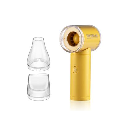 High-Speed Handheld Fan – 5-Speed Adjustable Wind, Detachable Nozzle, Combustion-Supporting, Type-C Charging, Portable Brushless Motor Fan for Outdoor and Summer Cooling
