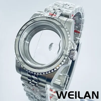 Diver 40mm Watch Case for SUB GMT Watch Mod NH34 NH35 NH36 NH73 NH38 NH39 NH70 NH72 904L Bracelet Sapphire Crystal