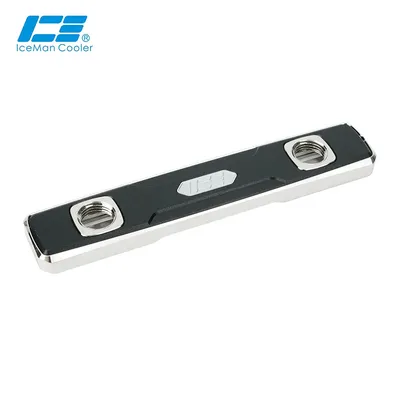 IceManCoole Direct Touch Memory Chip RAM Water Block For 2 RAM Socket Overclock Copper Cooler ,Full