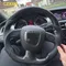 Volant en Fiber de carbone véritable, personnalisé, de haute qualité, pour Audi A3 8P A4 B7 A5 8T 8F