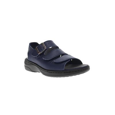 Women's Breezy Walker Sandal by Propet in Navy (Size 7 1/2 M)