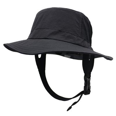 TEMU 1pc Men's Sporty Surfing Bucket Hat With Wide Brim Sun Visor, Foldable Hiking Fishing Cap With Reflective Film, Outdoor Headwear, Breathable Nylon, Hand Washabl Image