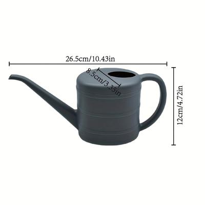 TEMU 1 Portable Plastic Watering Pot For Indoor Plants, Outdoor Plant Flower Watering Pot With Long Mouth For Indoor Use, 33.81oz/67.63oz Image