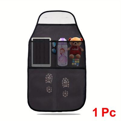 TEMU Car Seat Backrest Protector Cover, Car Seat Cover, Kick Pad, Seat Cover, Auto Parts Image