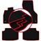 Tapis de voiture CARLUX-RED pour : Skoda Octavia III liftback, berline, variante, break (2012-2020)