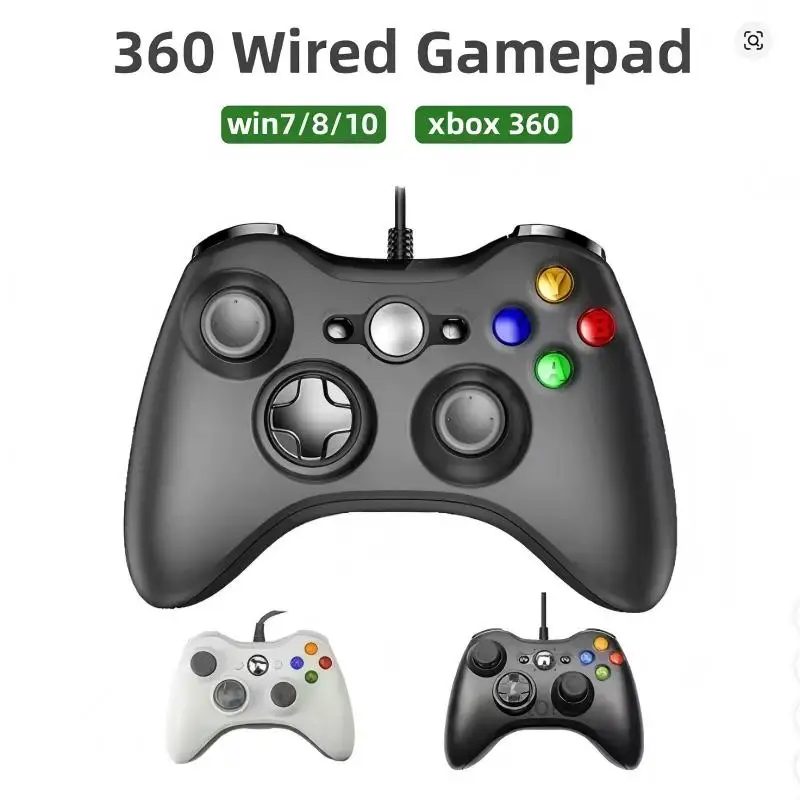 TECTINTER USB Wired Game Controller For Xbox360 Console Joypad For Win 7/8/10 PC Joystick Controle Mando Gamepad For Xbox 360