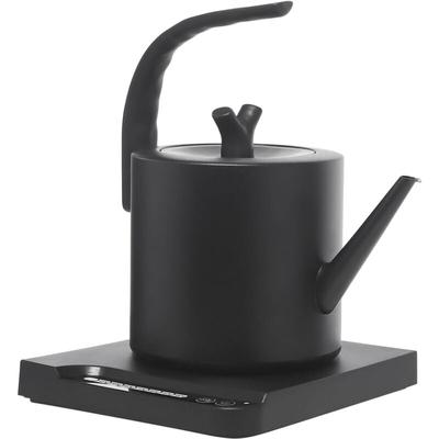 Gojoy - Intelligenter elektrischer Wasserkocher, 1L Wasserkocher mit 7-Temp-Steuerung und Sockel,
