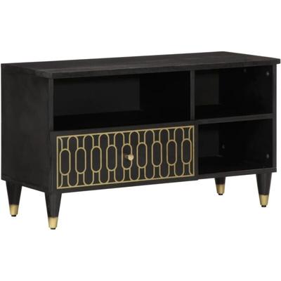 TV-Schrank 80x33x46 cm Massivholz Mango Vidaxl 645274 Image