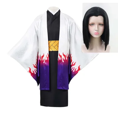 Anime Demon Slayer Ubuyashiki Kagaya Cosplay Kostüm Image