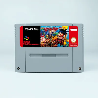 The Legend of the Mystical Ninja Action Game für SNES 16-Bit-Spielkarte für EUR PAL-Version Image