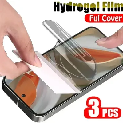 3Pcs Hydrogel Film für Google Pixel 9 Pro XL 8 7 6 Pro 8A 5 4 3 7A 5A 6A 4A 4XL Anti Scratch Screen Protectors Schutz Film