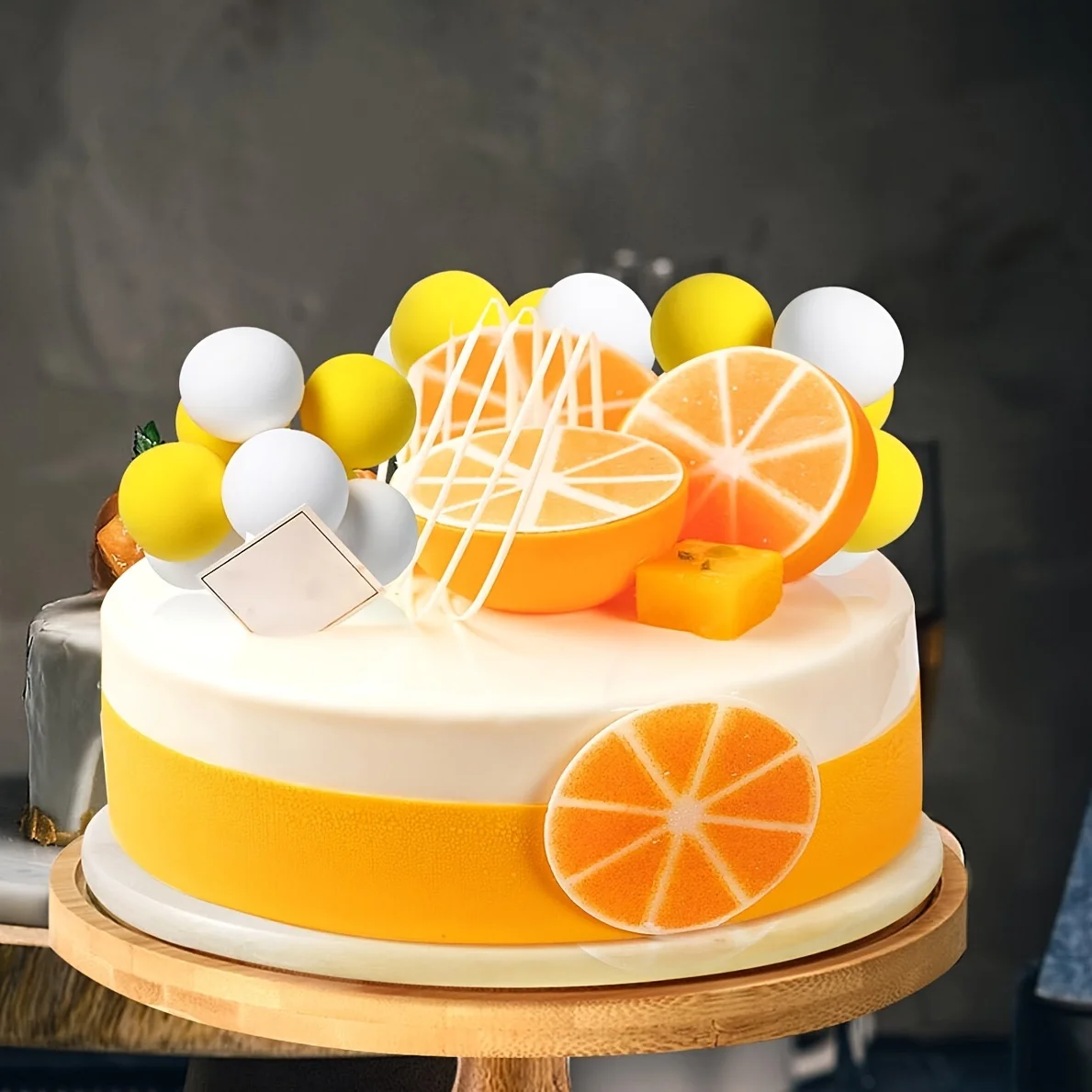 1pc-Cake Top dekorative Kugel, Cupcake Geburtstags feier und Hochzeits dekoration liefert Image