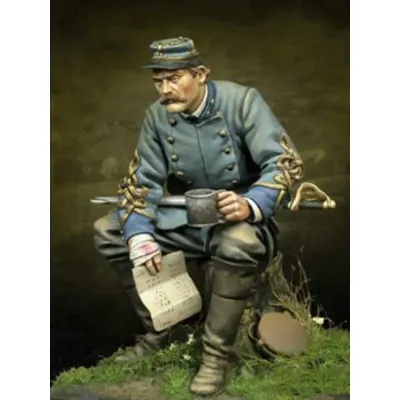 1/24 alte mann krieger sitzen Harz abbildung Modell kits Miniatur gk Unassembly Unlackiert Image