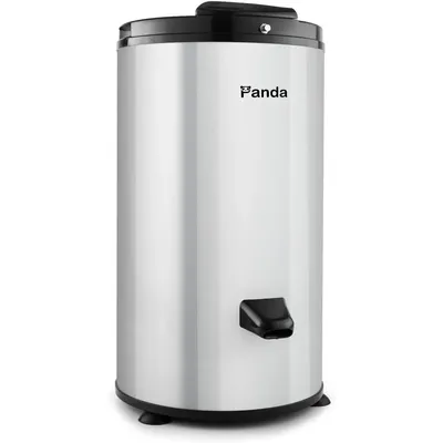 3200 RPM Portable Spin Dryer – 22lbs Capacity, Stainless Steel Drum & Outer Case, 110V – Stylish