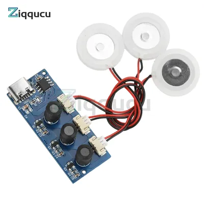 Mini Humidifier Modulle DC 5V Dual Spray Three Spray Ultrasonic Atomizer Humidifier Module Mist
