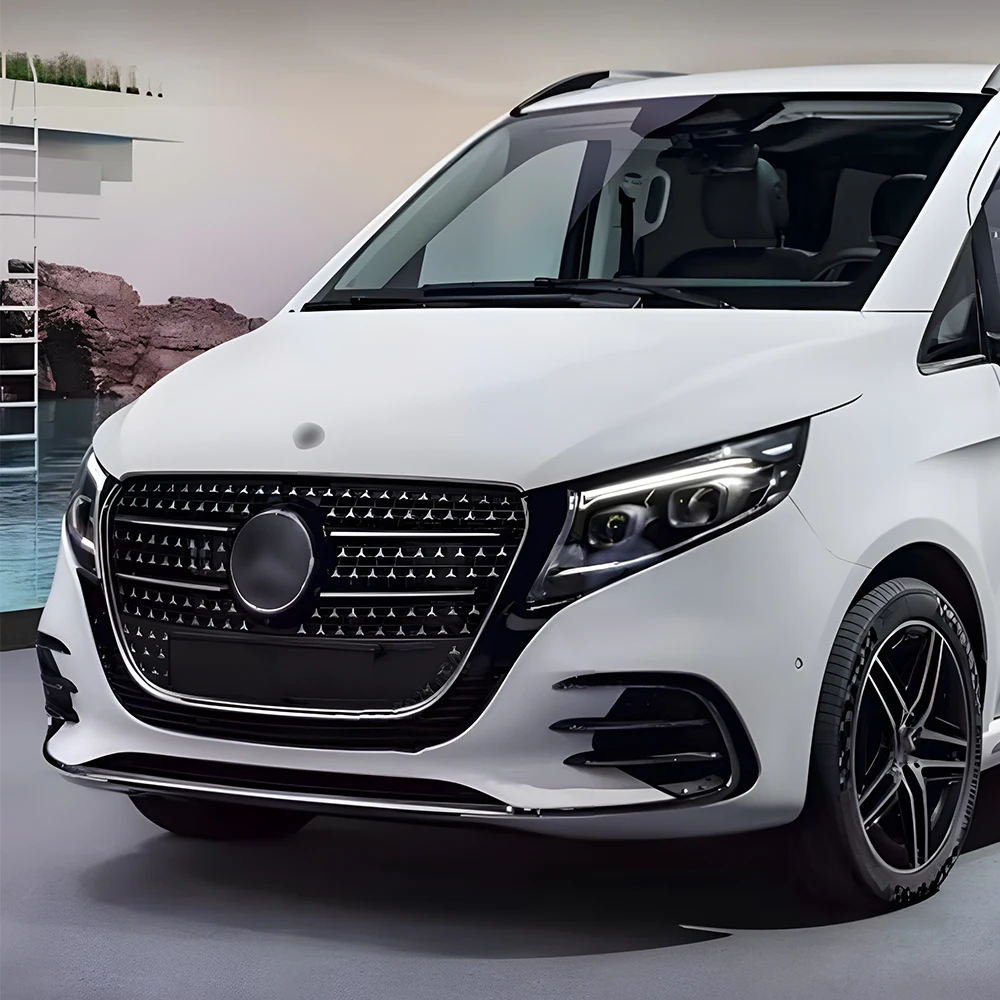 Per Benz Vito W447 Metris Classe V 2016-2023 Auto Luci Fronte Montaggio Aggiornamento 2024 LED Auto Faro Lente Bifocali Accessori